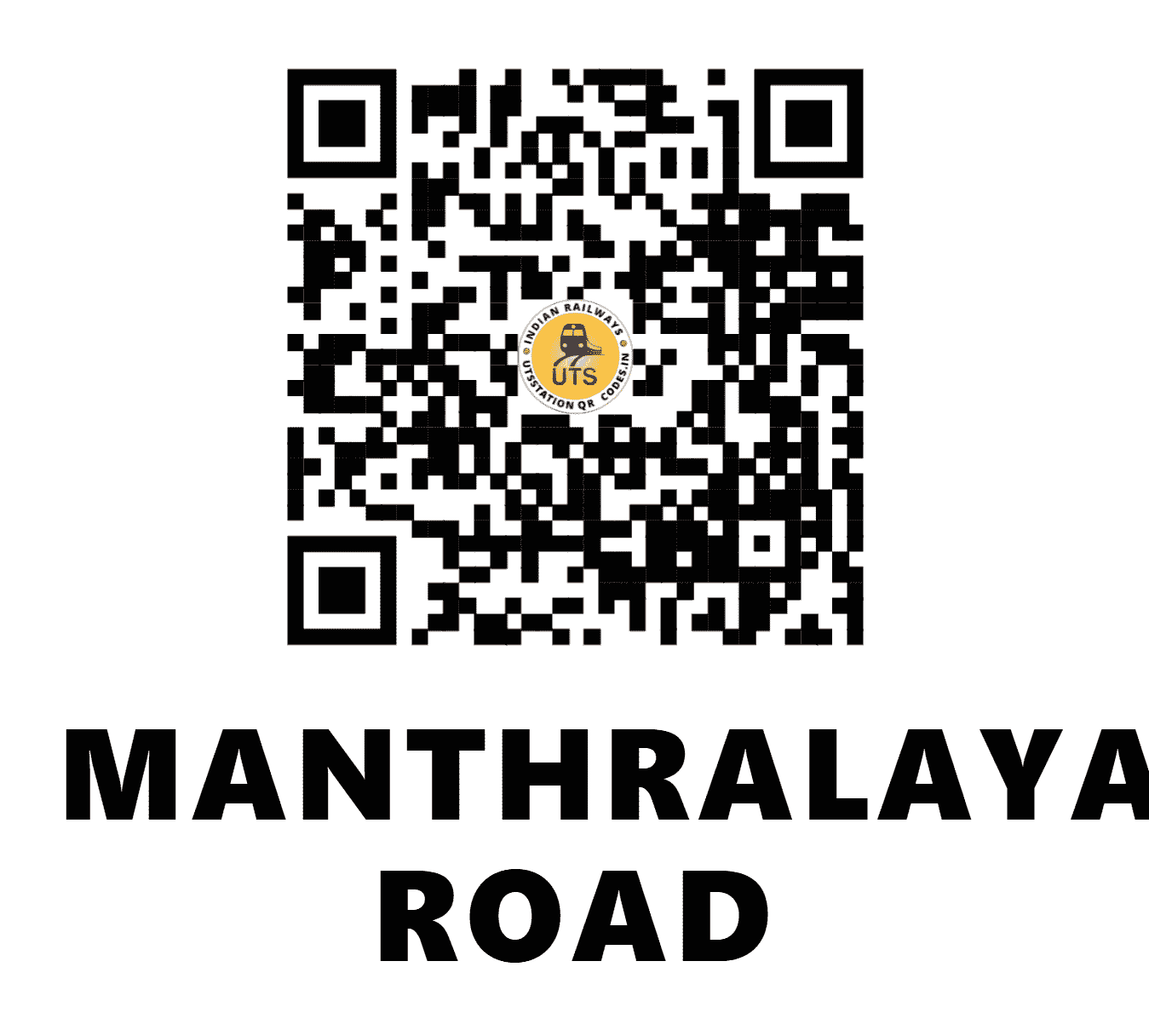 UTS QR Code for MANTHRALAYAM ROAD - MALM - SC (ANDHRA PRADESH)
